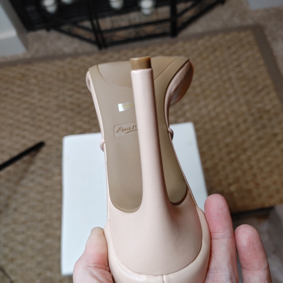 ANNE MICHELLE EVERMORE-64 NUDE ANKLE WRAP HEEL 10 - Picture 14 of 14